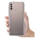 thumbnail image 4 of Funda Para Moto E40 Hybrid Clear Case Premium Uso Rudo Tpu Color Transparente Space Clear, 4 of 6