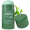 thumbnail image 1 of Green Tea Mask Stick Blackhead Remover Facial Mask Clay Mask Purifying Oil Control Clean Solid Mask Moisturizing Acne Deep Pore Cleansing for All Skin Types of Men and Women, 1PCS, 1 of 9