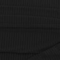 thumbnail image 6 of SeCaotees Men Long Sleeve Henley Polo Shirts Button Placket Striped Cuff Detail Muscle Fit Soft Knit For Leisure And Weekend Outing Tops Black,XL, 6 of 6