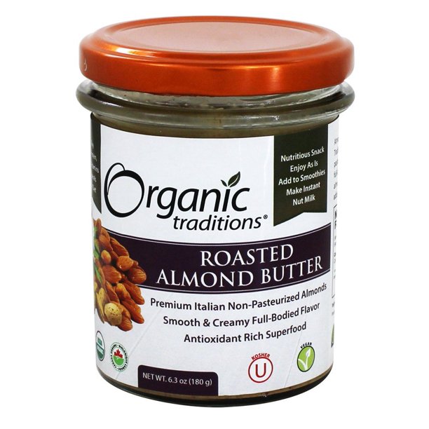 Organic Traditions Almond Butter 6.35 oz.