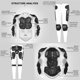 thumbnail image 5 of HEROBIKER chaqueta de motocicleta para hombre, armadura de motocicleta, armadura corporal para Moto, chaqueta de montar para Motocross, protección corporal para Moto de carreras, S-5XL, 5 of 5