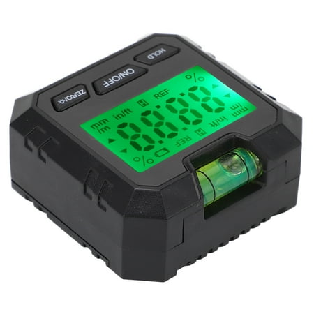 

Digital Level Box Angle Finder Woodworking Electronic Protractor with Horizontal Bubble Black