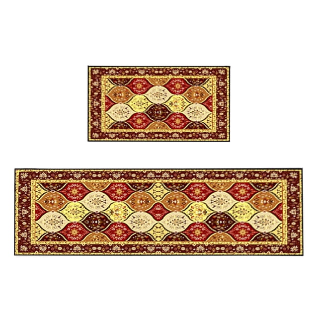 Giyblacko Carpet Door Mats Machine Washable Crystal Velvet Floor Mats Non Slip Comfortable Standing Mat Ergonomic Rug