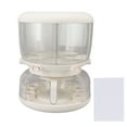 thumbnail image 2 of Contenedor de Almacenamiento de Arroz Caja de Almacenamiento de Granos Giratoria 360 Dispensador de Comida de Cocina con Tapa Dispensador de Comida Seca para Mijo Arroz Cebada ANGGREK  Otros, 2 of 8