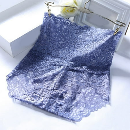 Upioiwer Girdles For Women Extra Firm Tummy Control Plus Size Panty Fajas Para Mujer Control Abdomen New Sexy High Waist Underwear Women S Thin Hollow Lace Ladies Panties Pure Cotton Crotch Large