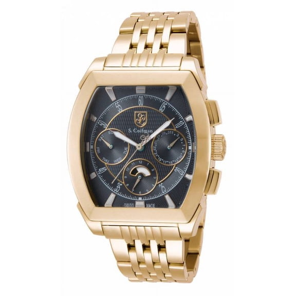 Men's SC0094 Quartz Chronograph Black Dial Watch