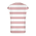 thumbnail image 3 of Hvyesh Striped T Shirts Kids Girls Summer Crewneck Shirts Casual Cape Sleeve Tunic Tops Tees 5-15 Years, 3 of 7
