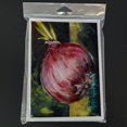 thumbnail image 2 of Vegetables - Onion One-Yun Greeting Cards Pack of 8 7 in x 5 in, 2 of 2