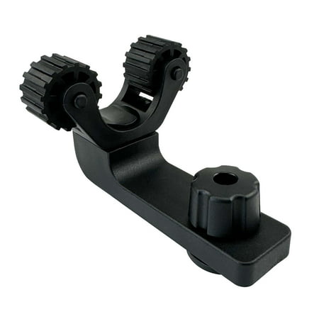 funtasica Holder Fishing Rod Holder Adjustable Oar Keeper Screw on Track Mount Holder Clip for Kayaking Canoe B