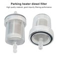 thumbnail image 4 of serony 2 Pieces Car Heater Fuel Filters Portable Transparent Filter Filtration System Replacing Parts Engine Maintenance Accessories, 4 of 5