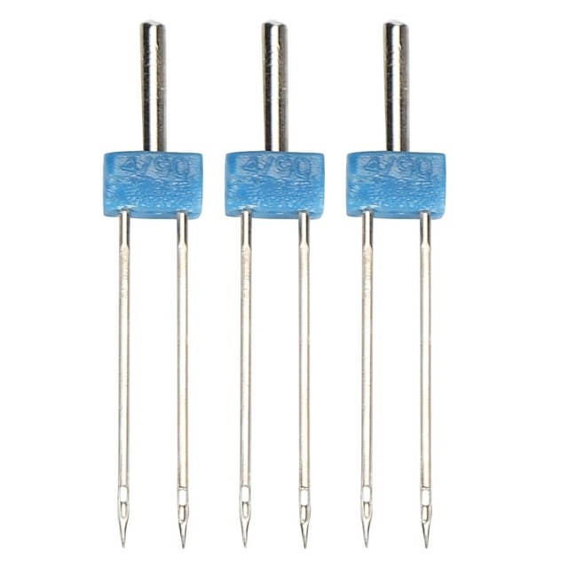 Sewing Machine Needle3Pcs Double Needles Pins Twin Needles Stainless Steel Twin Needles Impressive Results