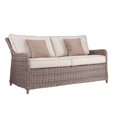 thumbnail image 6 of Southern Enterprises Avadi Outdoor 2.5 Seater Sofa & Ottoman Set-Material:Polyethylene Wicker,Number of Items:3 Piece,Size:66"W x 33.75"L x 32.75"H, 6 of 6