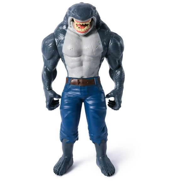 DC Comics, Batman Giant Series King Shark Action Figure, 12-inch Super Hero Collectible Kids Toys for Boys and Girls Ages 3 