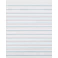 thumbnail image 2 of Zaner-Bloser 8" x 10.5" Sulphite Handwriting Paper Dotted Midline  White PACZP2413-2, 2 of 2