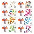 thumbnail image 3 of Mistaha 12Pcs Wall Stickers Double-layerd PVC Butterfly Shape Wall Decal Sticker Home Living Room Nursery Refrigerator Stickers DIY Art Decoration Outdoor Fences Garden Lawn Backyards Decor Removabl, 3 of 7