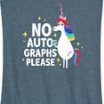 thumbnail image 3 of Inside Out - No Autograph Please - Women's Racerback Tank Top, 3 of 5