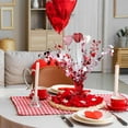 thumbnail image 5 of 3Pack Valentines Table Decorations, Valentine's Day Metallic Foil Spray Centerpieces for Tables with Foam Heart Gleam N'burst Party Spray for Valentine's Day Table Decoration, 5 of 16