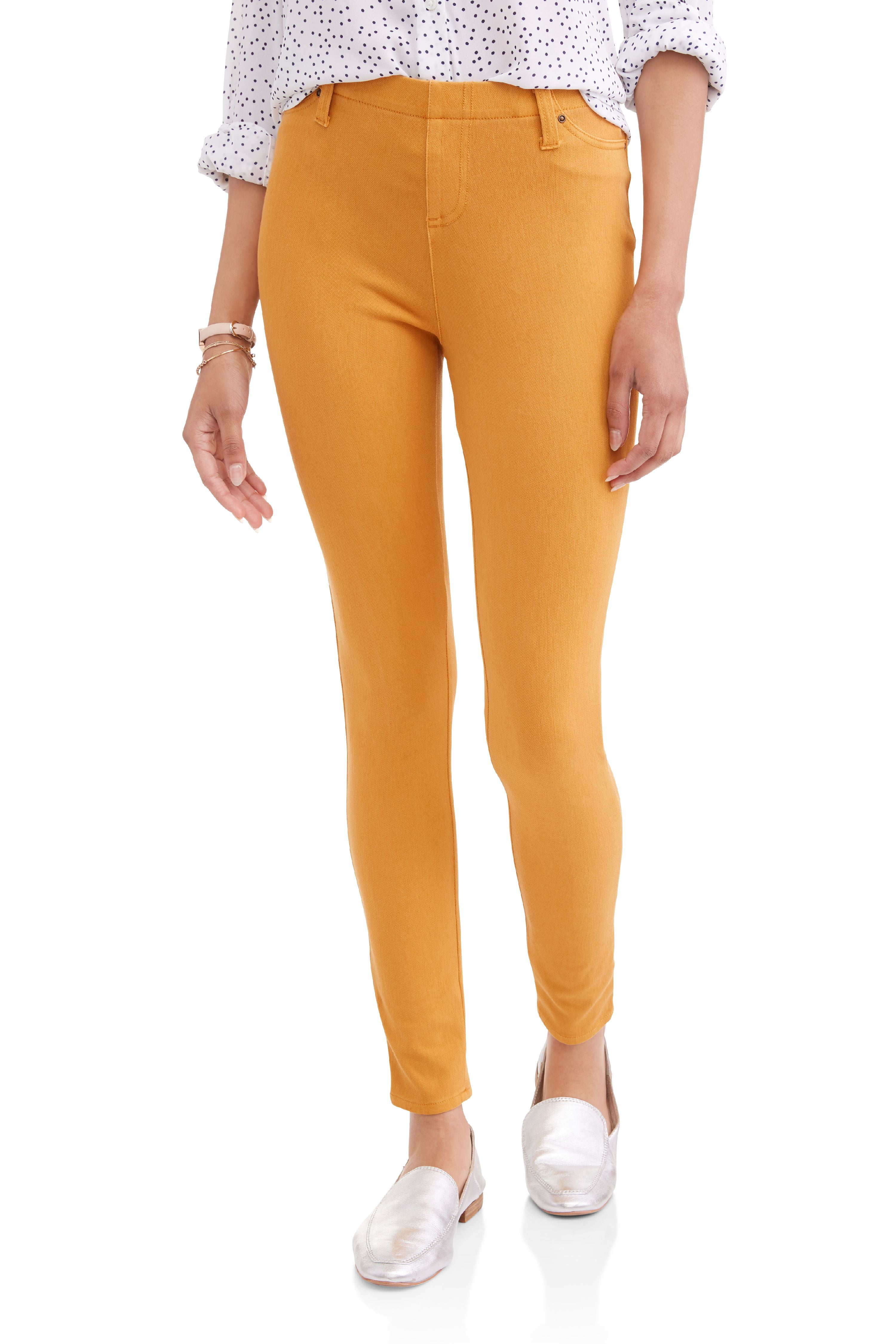 Soft Knit Color Jeggings - Walmart 