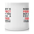 thumbnail image 3 of Nobody's Perfect Except RAMPAGE Drive Coffee Tea Ceramic Mug Office Work Cup Gift 11 oz, 3 of 3