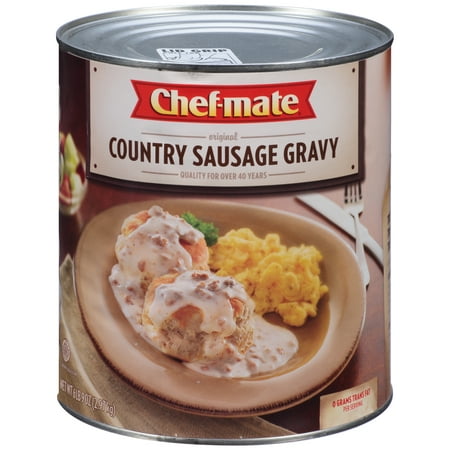 CHEF-MATE Country Sausage Gravy 6.56 lb. Can