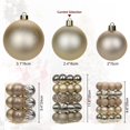 thumbnail image 3 of Ornamentos de Bolas Navideñas Briful 30 piezas 6 cm irrompibles, 3 of 6