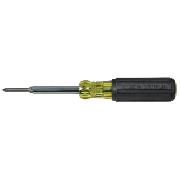 Klein Tools 32560 6-in-1 Extended Screwdriver and Nut Driver