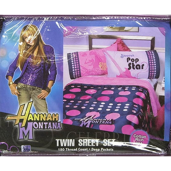 Disney Hannah Montana Sheet Set Com
