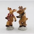 thumbnail image 4 of Ceramic Christmas Dancing Moose Salt Pepper Shakers, 4 of 4