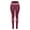 Wine Red, variant on Women Seamless Leggings High Waist Push Up Legging Fitness Pants Sportwear Ladies Legging