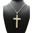 thumbnail image 4 of iJewelry2 Gold-tone Crucifix Cross Pendant Box Chain Necklace 20'', 4 of 5