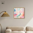 thumbnail image 3 of Cotton Candy Clouds II Canvas Colorful Spring Art by Art Remedy, Gold Frame, 24 x 24, 3 of 7