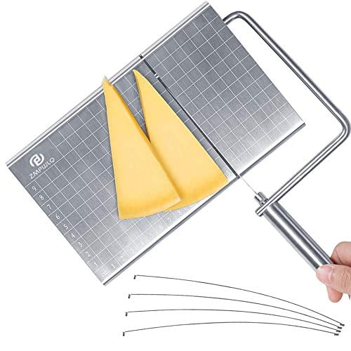 TableCraft H77448 Crome Plated Stainless Steel Cheese Slicer 