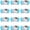 Aqua, variant on Loops & Threads Soft Classic Solid Yarn - Solid Color Yarn for Knitting, Crochet, Weaving, Arts & Crafts - Ice Blue, Bulk 12 Pack