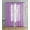 Purple, variant on Kate Aurora Living 2 Pack Semi Sheer Plaid Grommet Top Window Curtains - Silver/Gray, 84 in. Long