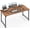 Rustic Brown, variant on Yunmu Furniture Computer Desk, 86.6 Inch Home Office Desk | Gaming Writing Work from Home Study Desk, Large Legroom, Sturdy Metal Frame, Modern Simple, Rustic Brown
