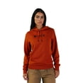 thumbnail image 2 of Fox Absolute Womens Pullover Hoodie (XS, Burnt Orange), 2 of 3