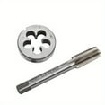 thumbnail image 4 of Estbridge [1/2 Po-28 HSS Tap Ensemble] 1/2 Po-28 HSS Tap et Ensemble de Fil / 1/2 x 28 Filetage de Machine Tap et Fil Rond / Main Droite pour 22LR 223 5.56 9mm, 4 of 6