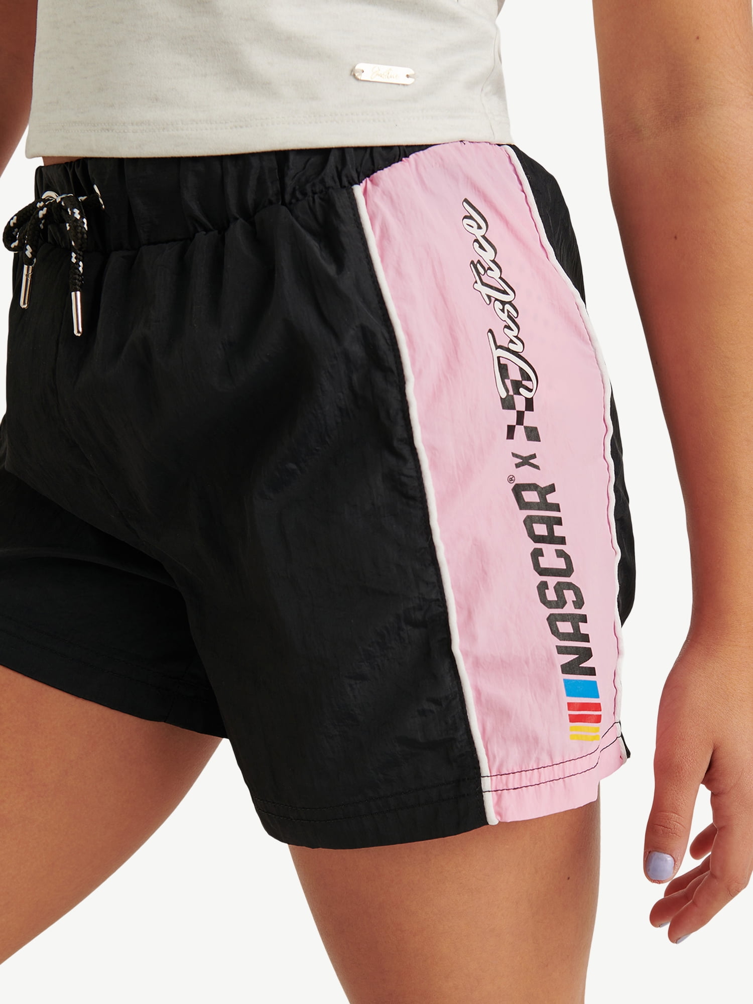 Justice Girl's NASCAR X Justice Collab Short, Sizes XS - XLP