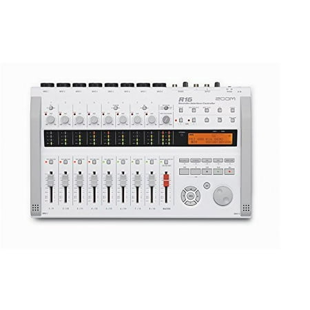 Zoom R16 Multitrack SD Recorder Controller and Interface (International Version - No (Best Home Multitrack Recorder)