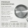 thumbnail image 3 of Made In Cookware - 12-Inch Stainless Steel Frying Pan - 5 Ply Stainless Clad - Professional Cookware - Made in Italy - Induction Compatible, 3 of 7