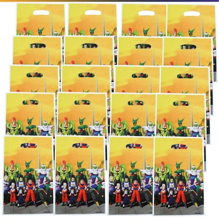 Dragon Ball Goodie Bag Candy Treat Birthday Gift Bags Party Favors Handles Snack Supplies