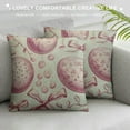 thumbnail image 3 of PHYHOO  Spring Easter Pillow Covers  Pink Eggs Easter Themed Print Decorative Outdoor Throw Pillows Holiday Easter Decorations Cushion Covers Rustic Decor for Couch Sofa Bed, 3 of 5