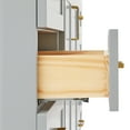 thumbnail image 5 of Ariel Taylor 66 Inch Single Rectangle Sink Bathroom Vanity With Carrara White Quartz Countertop 1.5 Edge In Grey, 5 of 11
