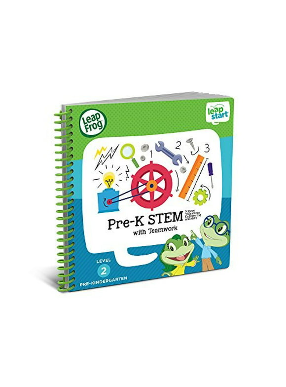 LeapFrog LeapStart Pre-Kindergarten Activity Book: Pre-K STEM (Science, Technology, Engineering and Math) and Teamwork