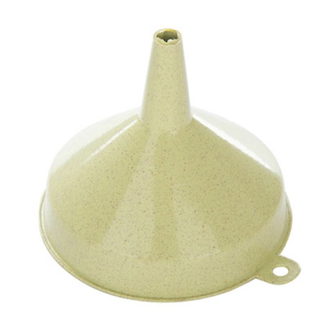 Bewildely Pajita DE TRIGO pequeña tolva de lata que, encurtidos líquidos, Gadgets de cocina, divisor de aceite esencial Barra de herramientas verde L