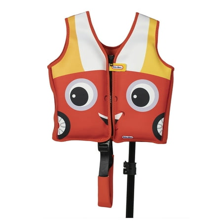 Little Tikes Kids Life Jacket & Vest, Neoprene, Red and Orange, large