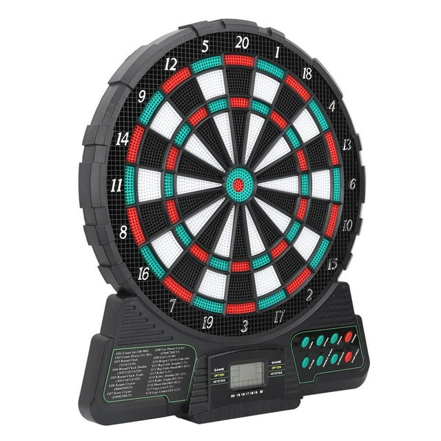 Herwey Jeu de Fléchettes Électroniques/fléchettes à Score Automatique Ensemble de Fléchettes avec Rappel de Son