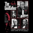 thumbnail image 2 of Men's The Godfather I Don't Apologize Graphic T-Shirt, 2 of 5