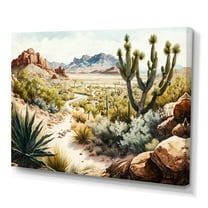 Designart Arizona Desert II Canvas Wall Art