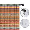 thumbnail image 4 of Blackout Kids Curtains,Orange Ethnic Stripe Pattern Childrens Insulated Curtains Set Of 2,Bedroom Essentials,Toddler Room Decor 52x84in(132x213cm), 4 of 4